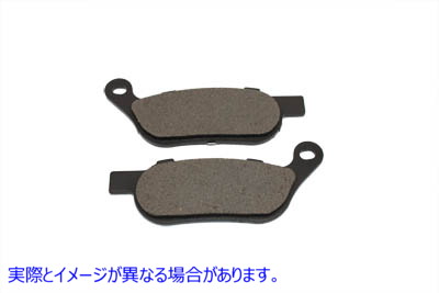 23-0893 Duro セミメタリック リア ブレーキ パッド セット Duro Semi-Metallic Rear Brake Pad Set 取寄せ Vツイン (検索用／ D