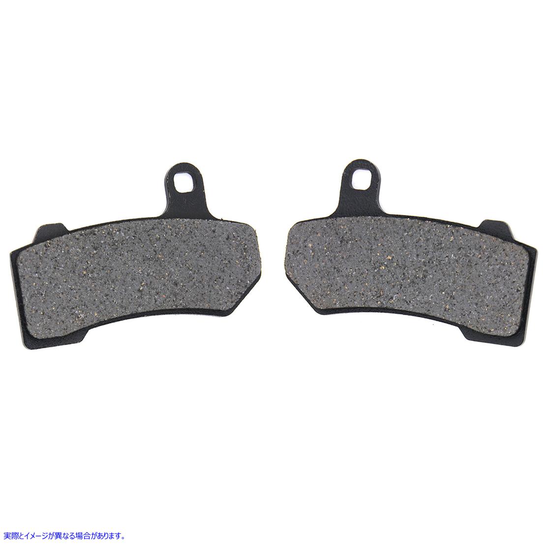 23-0894 Duro セミメタリック フロントまたはリア ブレーキ パッド セット Duro Semi-Metallic Rear Brake Pad Set 取寄せ Vツイ