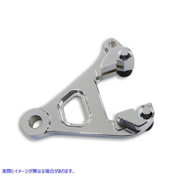 23-0898 クロームリアブレーキキャリパーブラケット Girling Rear Brake Caliper Bracket 取寄せ Vツイン (検索用／