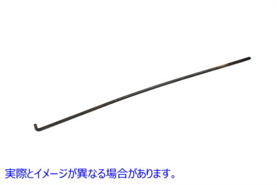 23-0903 機械式リアブレーキロッド 全長23-3/8インチ 取寄せ Vツイン Mechanical Rear Brake Rod 23-3/8 inch Overall Length (