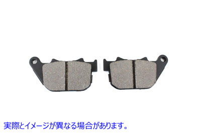 23-0910 Dura セラミック リア ブレーキ パッド セット 取寄せ Vツイン Dura Ceramic Rear Brake Pad Set (検索用／207 Duro FA3