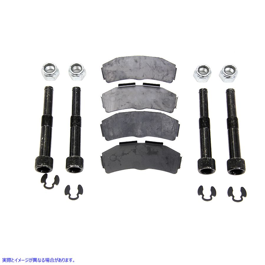 23-0932 ブレーキパッドハードウェアキット Brake Pad Hardware Kit 取寄せ Vツイン (検索用／