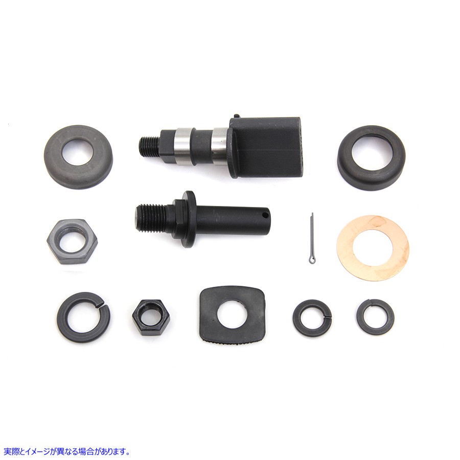 23-0986 リアメカニカルブレーキパーツキット パーカーライズド Rear Mechanical Brake Parts Kit Parkerized 取寄せ Vツイン (