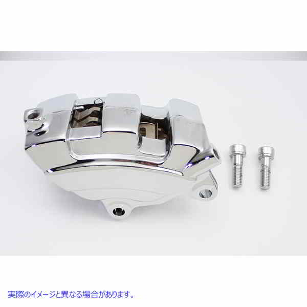 23-0987 クロームリア4ピストンキャリパー Chrome Rear 4 Piston Caliper 取寄せ Vツイン (検索用／44080-08