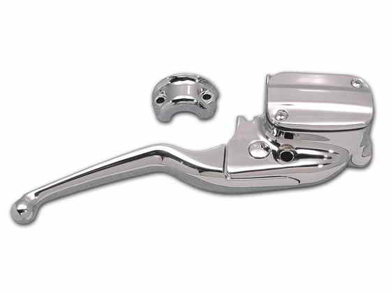 23-1055 ハンドルバー マスターシリンダー アセンブリ クローム Handlebar Master Cylinder Assembly Chrome 取寄せ Vツイン (検