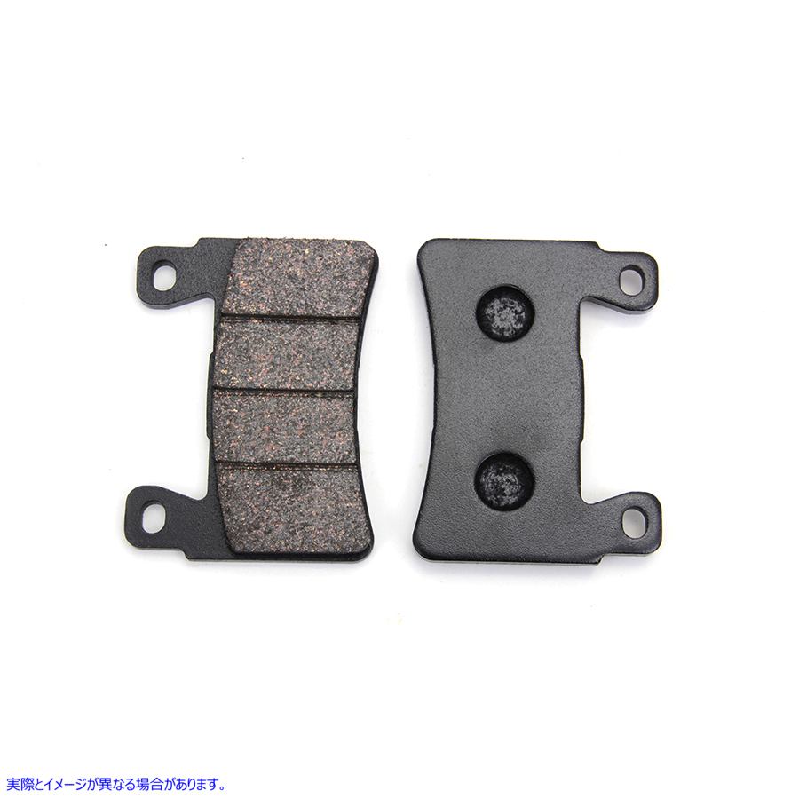 23-1059 Duro セラミック フロント ブレーキ パッド セット Duro Ceramic Front Brake Pad Set 取寄せ Vツイン (検索用／4130010