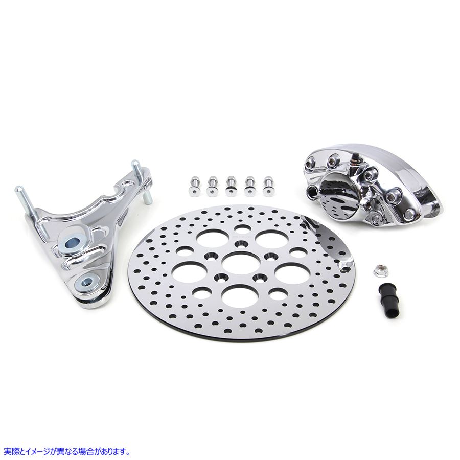 23-1109 リア ブレーキ キャリパー キットと 11-1/2 インチ ディスク Rear Brake Caliper Kit and 11-1/2 inch Disc 取寄せ Vツ