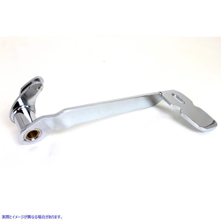 23-1325 スムーズなクロームブレーキペダル Smooth Chrome Brake Pedal 取寄せ Vツイン (検索用／