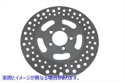 23-1501 11-1/2 インチ リア ブレーキ ディスク スロット スタイル 11-1/2 inch Rear Brake Disc Slot Style 取寄せ Vツイン (検