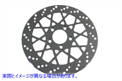 23-1522 11-1/2 インチ リア ブレーキ ディスク X スポーク スタイル 11-1/2 inch Rear Brake Disc X-Spoke Style 取寄せ Vツイ