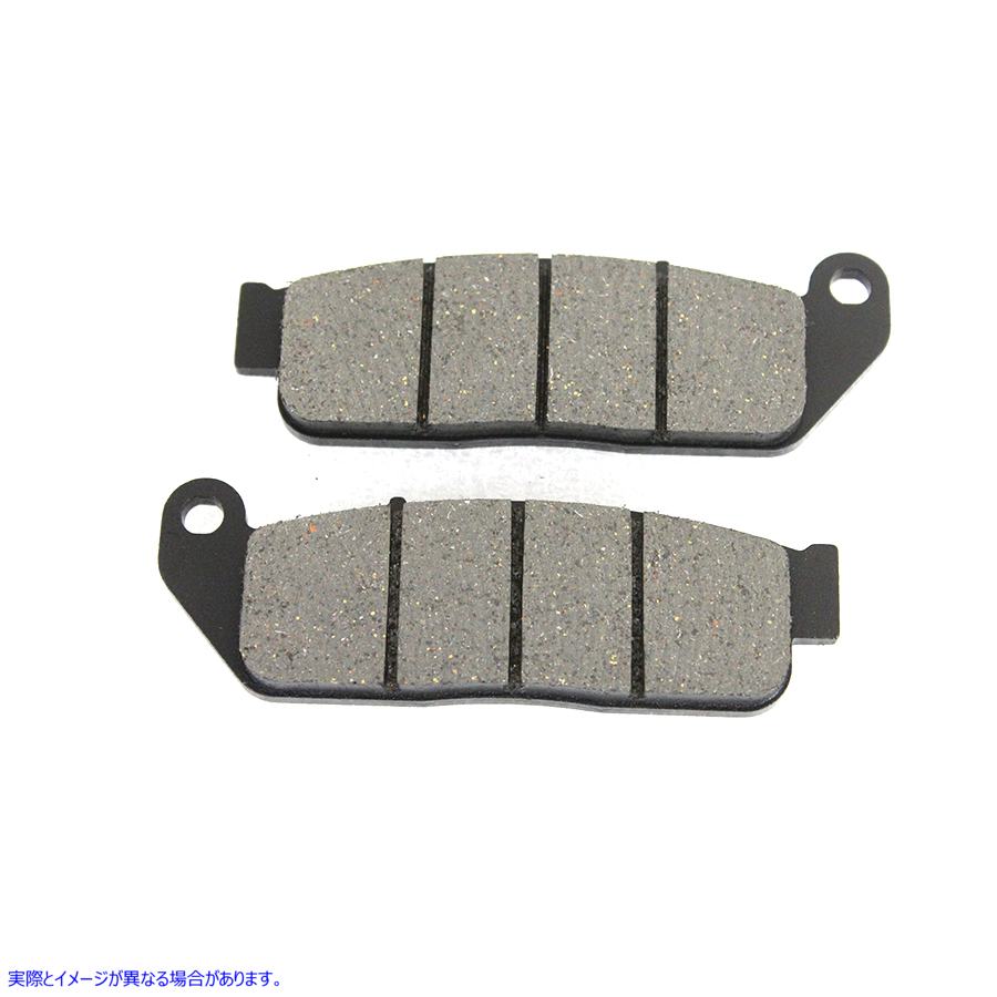 23-1675 Duro ソフト フロント ブレーキ パッド セット Duro Soft Front Brake Pad Set 取寄せ Vツイン (検索用／ Duro 7151S