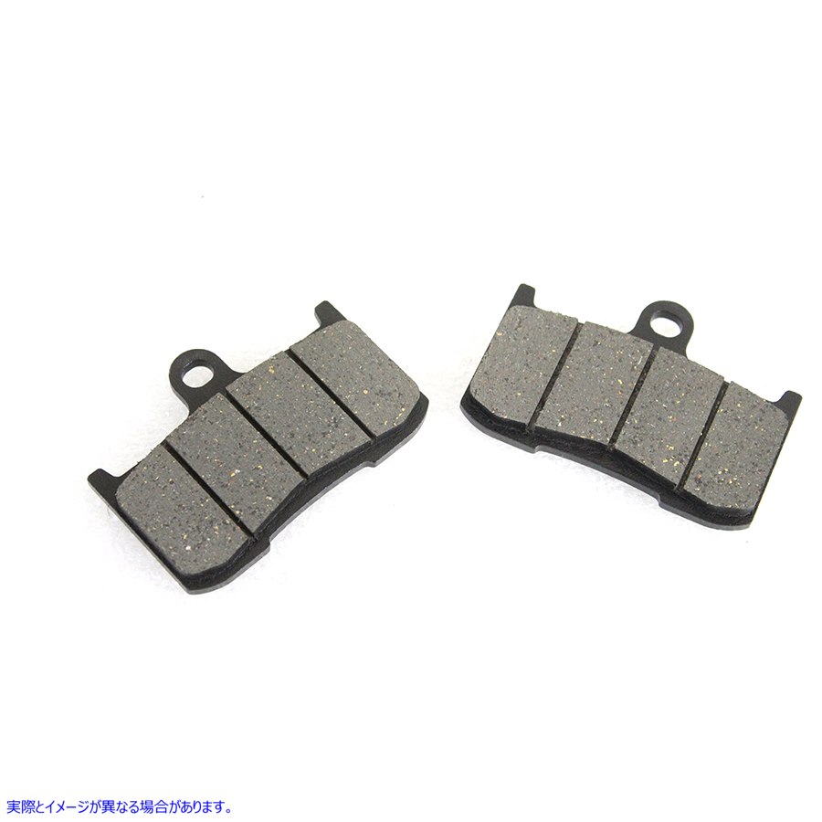 23-1677 Duro ソフト フロント ブレーキ パッド セット Duro Soft Front Brake Pad Set 取寄せ Vツイン (検索用／ Duro 7029S