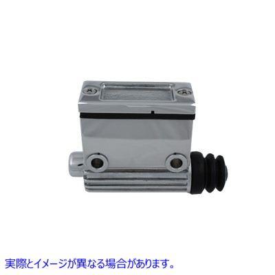 23-1735 リアマスターシリンダー 3/4インチボア クローム 取寄せ Vツイン Rear Master Cylinder 3/4 inch Bore Chrome (検索用／