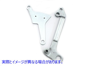 23-1995 亜鉛フロントブレーキキャリパーアンカーアームセット 取寄せ Vツイン Zinc Front Brake Caliper Anchor Arm Set (検索