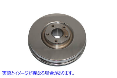 23-2213 フロントブレーキドラムクローム 取寄せ Vツイン Front Brake Drum Chrome (検索用／44111-67