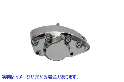 23-2227 クロムリア2ピストンバナナキャリパー Chrome Rear 2 Piston Banana Caliper 取寄せ Vツイン (検索用／ Edart