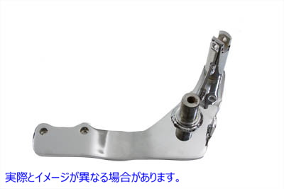23-3012 ブレーキペダルマウントプレートクロム Brake Pedal Mount Plate Chrome 取寄せ Vツイン (検索用／42507-86 Paughco 200G