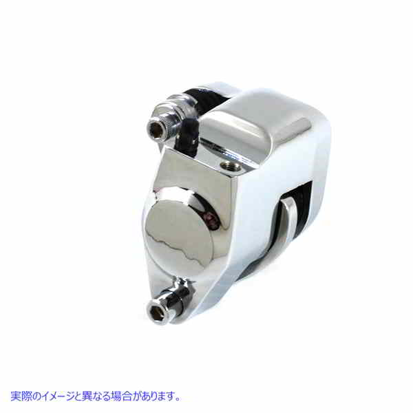 23-3082 ブレーキパッド付きクロームフロント1ピストンキャリパー Chrome Front 1 Piston Caliper with Brake Pads 取寄せ Vツイ