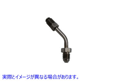 23-4281 ブレーキホースアダプターフィッティング45° Brake Hose Adapter Fitting 45ｰ 取寄せ Vツイン (検索用／ Edelbrock R42