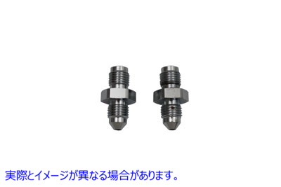 23-4396 ブレーキホースアダプター継手 ストレート Brake Hose Adapter Fittings Straight 取寄せ Vツイン (検索用／ Edelbrock