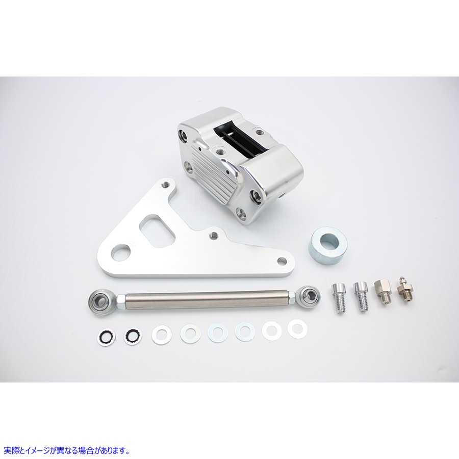 23-4502 GMA ビレット リア 2 ピストン キャリパー 取寄せ Vツイン GMA Billet Rear 2 Piston Caliper (検索用／ Belt Drive LTD