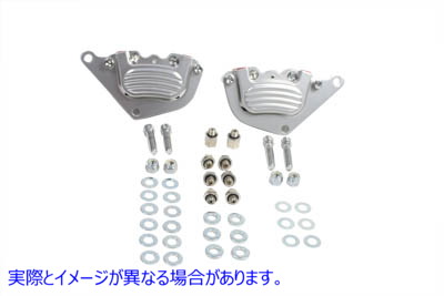 23-4508 Aluminum Front 4 Piston Calipers 取寄せ Vツイン (検索用／ Belt Drive LTD. GMA-420