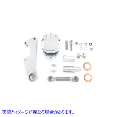 23-4516 GMA アルミ製フロント 2 ピストン右側キャリパー 取寄せ Vツイン GMA Aluminum Front 2 Piston Right Side Caliper (検