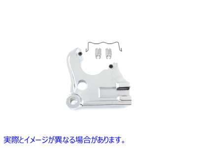 23-4531 リアブレーキキャリパーブラケット クローム Rear Brake Caliper Bracket Chrome 取寄せ Vツイン (検索用／44204-90