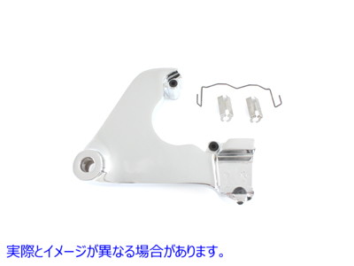 23-4533 リアブレーキキャリパーブラケット クローム Rear Brake Caliper Bracket Chrome 取寄せ Vツイン (検索用／44205-87