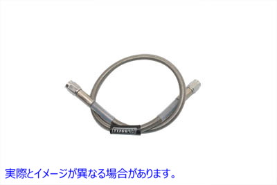 23-8050 ステンレスブレーキホース 19インチ Stainless Steel Brake Hose 19 inch 取寄せ Vツイン (検索用／ Edelbrock R58052S