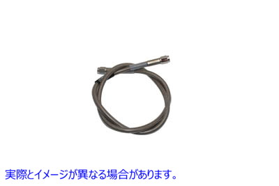 23-8120 ステンレスブレーキホース 32インチ Stainless Steel Brake Hose 32 inch 取寄せ Vツイン (検索用／ Edelbrock R58122S