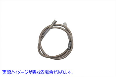 23-8150 ステンレスブレーキホース 42インチ Stainless Steel Brake Hose 42 inch 取寄せ Vツイン (検索用／ Edelbrock R58152S