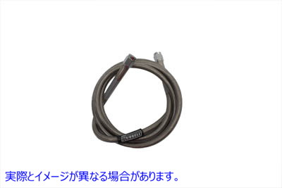 23-8202 ステンレスブレーキホース 50インチ Stainless Steel Brake Hose 50 inch 取寄せ Vツイン (検索用／ Edelbrock R58202S