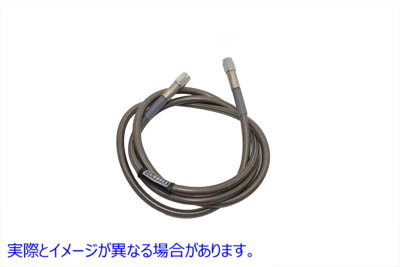 23-8229 ステンレスブレーキホース 60インチ Stainless Steel Brake Hose 60 inch 取寄せ Vツイン (検索用／ Edelbrock R58292S