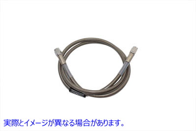 23-8242 ステンレスブレーキホース 40インチ Stainless Steel Brake Hose 40 inch 取寄せ Vツイン (検索用／ Edelbrock R58242S