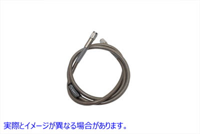 23-8252 ステンレスブレーキホース 43インチ Stainless Steel Brake Hose 43 inch 取寄せ Vツイン (検索用／ Edelbrock R58252S