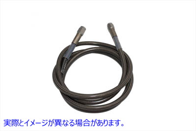 23-8272 ステンレスブレーキホース 56インチ Stainless Steel Brake Hose 56 inch 取寄せ Vツイン (検索用／ Edelbrock R58272S