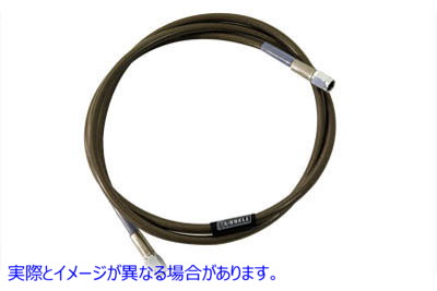 23-8282 ステンレスブレーキホース 58インチ Stainless Steel Brake Hose 58 inch 取寄せ Vツイン (検索用／ Edelbrock R58282S