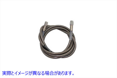 23-8312 ステンレスブレーキホース 64インチ Stainless Steel Brake Hose 64 inch 取寄せ Vツイン (検索用／ Edelbrock R58312S