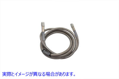 23-8322 ステンレスブレーキホース 66インチ Stainless Steel Brake Hose 66 inch 取寄せ Vツイン (検索用／ Edelbrock R58322S