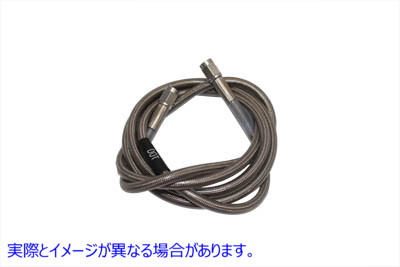 23-8332 ステンレスブレーキホース 62インチ Stainless Steel Brake Hose 62 inch 取寄せ Vツイン (検索用／ Edelbrock R58302S