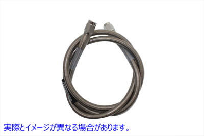 23-8342 ステンレスブレーキホース 36インチ Stainless Steel Brake Hose 36 inch 取寄せ Vツイン (検索用／ Edelbrock R58342S