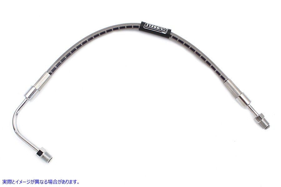 23-8906 ステンレススチール 14 インチフロントブレーキホース 取寄せ Vツイン Stainless Steel 14 inch Front Brake Hose (検索