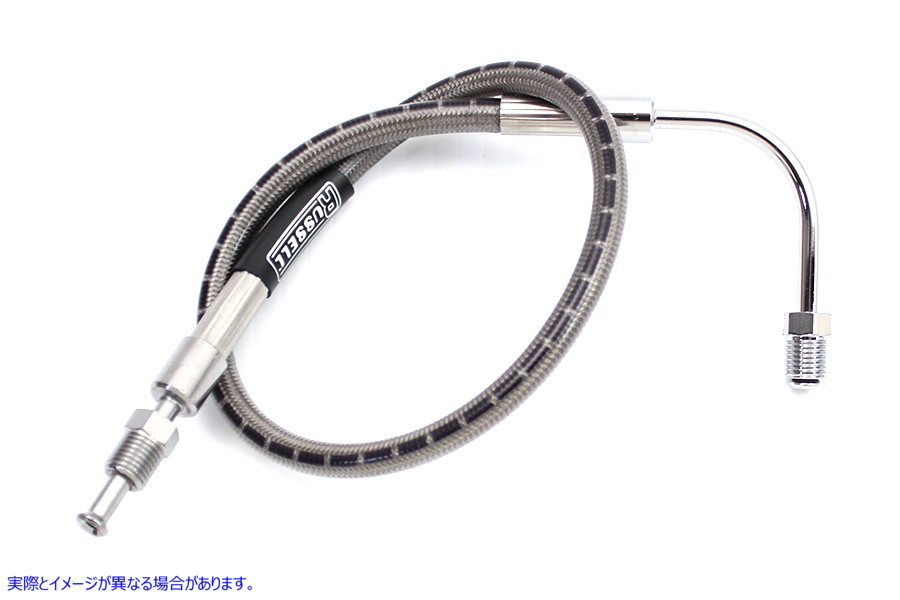 23-8908 ステンレススチール 19 インチフロントブレーキホース 取寄せ Vツイン Stainless Steel 19 inch Front Brake Hose (検索