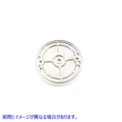 23-9013 リアメカニカルブレーキバッキングプレートクローム Rear Mechanical Brake Backing Plate Chrome 取寄せ Vツイン (検索