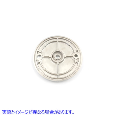 23-9014 リアメカニカルブレーキバッキングプレートクローム 取寄せ Vツイン Rear Mechanical Brake Backing Plate Chrome (検索