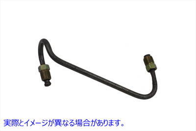 23-9023 スチール製リアブレーキライン 亜鉛 取寄せ Vツイン Rear Brake Line Zinc (検索用／45150-79