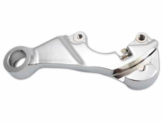 23-9063 リアブレーキキャリパーブラケットクロム Rear Brake Caliper Bracket Chrome 取寄せ Vツイン (検索用／42048-08 Edart