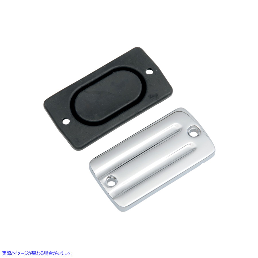 23-9160 ハンドルバーマスターシリンダーカバー クローム Handlebar Master Cylinder Cover Chrome 取寄せ Vツイン (検索用／