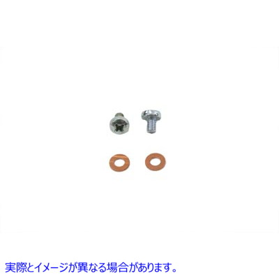 24-0010 フォークドレンスクリュー Fork Drain Screws 取寄せ Vツイン (検索用／45790-80 Eastern A-45790-80